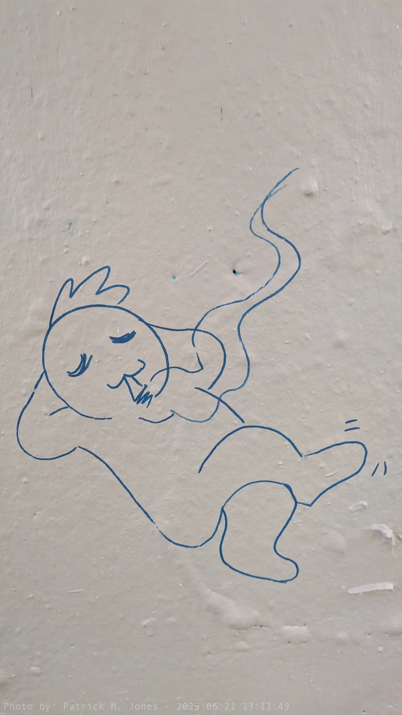 Smoking person
